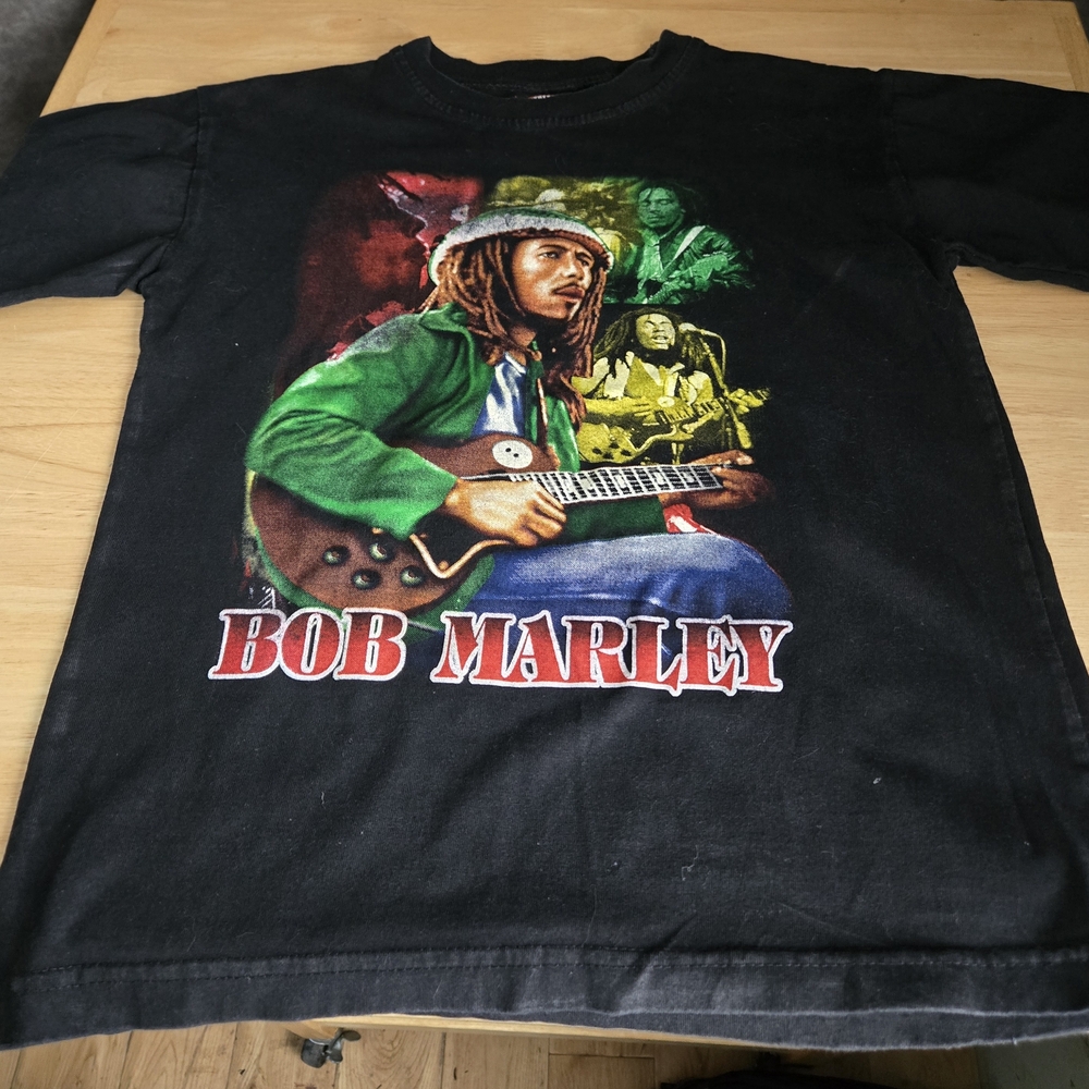 Bob Marley Black Junior T-Shirt